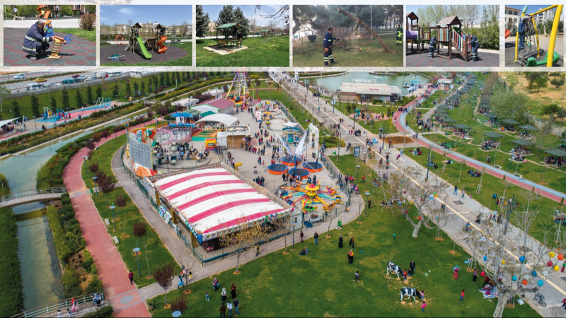 ŞAHİNBEY’DE PARKLARA MODERNŞAHİNBEY’DE PARKLARA MODERN