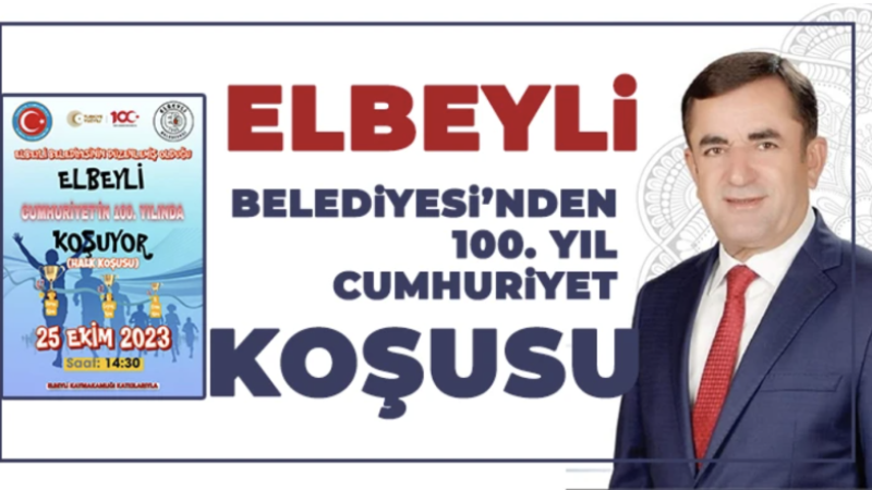 Elbeyli Belediyesi’nden 100. Yıl Cumhuriyet Koşusu