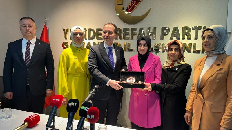 YENİDEN REFAH PARTİSİ GAZİANTEP'TE İDDASINI ORTAYA KOYDU