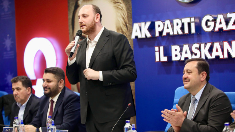 BÜYÜKGÜMÜŞ, AK PARTİ GAZİANTEP TEŞKİLATI İLE BULUŞTU 