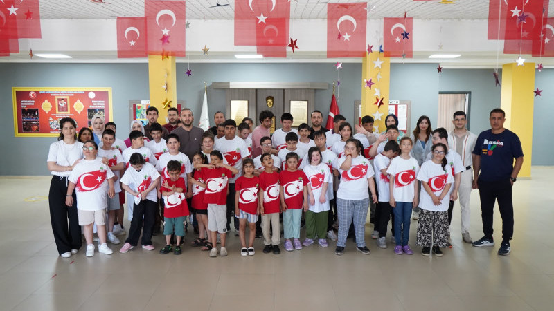 SPOR FESTİVALİ, ÖZEL GEREKSİNİMLİ ÖĞRENCİLERİN YÜZÜNÜ GÜLDÜRDÜ