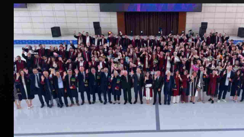 Hasan Kalyoncu Üniversitesi bin 878 Öğrencisini mezun etmenin gururunu yaşadı