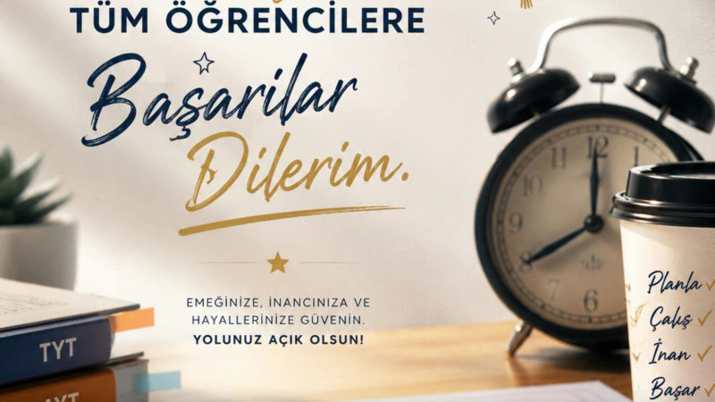 Bozgeyik’ten YKS Öncesi Gençlere Moral Mesajı: