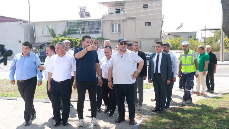 BAŞKAN AKPINAR KARAZİYARET’TE PRESTİJ SOKAK PROJESİNİ İNCELEDİ