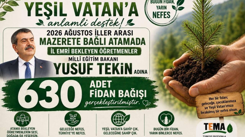 Öğretmenlerden Cumhurbaşkanı'na Umut Dolu Mektup