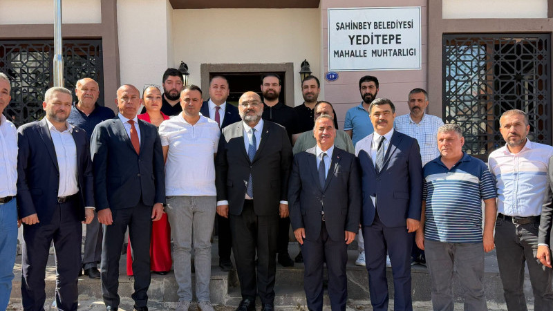 AK Parti Şahinbey Teşkilatından Saha Çıkarması