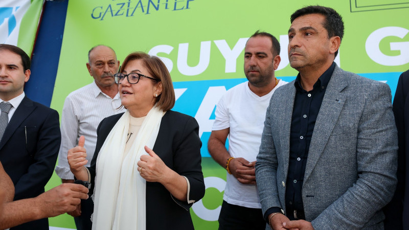 BAŞKAN ŞAHİN, KARKAMIŞ’TA 5 BİN KİŞİYE HİZMET VEREN SU YATIRIMINI YERİNDE İNCELEDİ