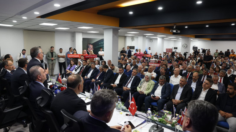 AK PARTİ GAZİANTEP’TE TÜRKİYE YÜZYILI BULUŞMALARI GERÇEKLEŞTİRİLDİ